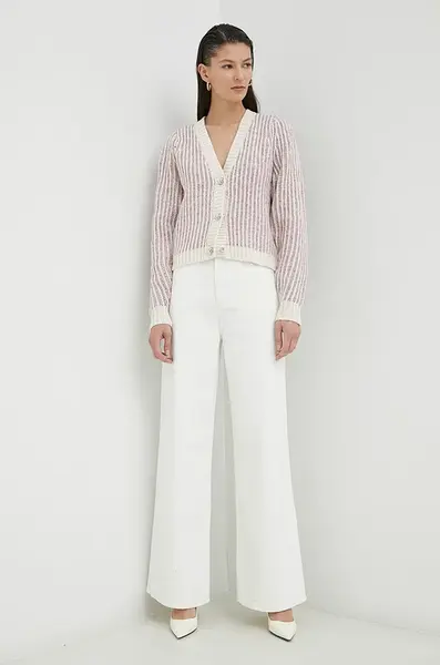 Kardigán s prímesou vlny Bruuns Bazaar Nolana Hanara