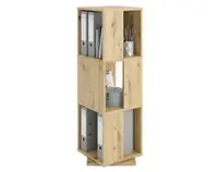 Otočný regál Tower, dub artisan%