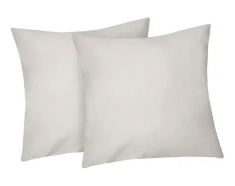 Obliečka  na vankúš (2 ks) Satin 50x50 cm, šedý%