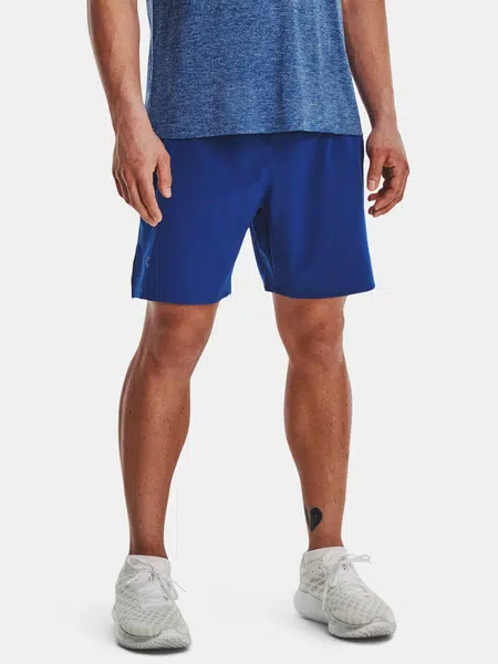 Tmavomodré pánske športové kraťasy Under Armour LAUNCH ELITE 7'' SHORT