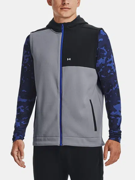 Bundy a mikiny pre mužov Under Armour - sivá