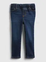 GAP Detské džínsy pull-on jeggings with stretch Modrá