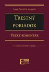 Trestný poriadok - Jozef Čentéš