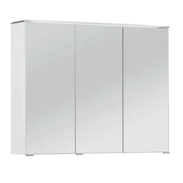 Stylife ZRCADLOVÁ SKŘÍŇKA, bílá, 90/72/18 cm