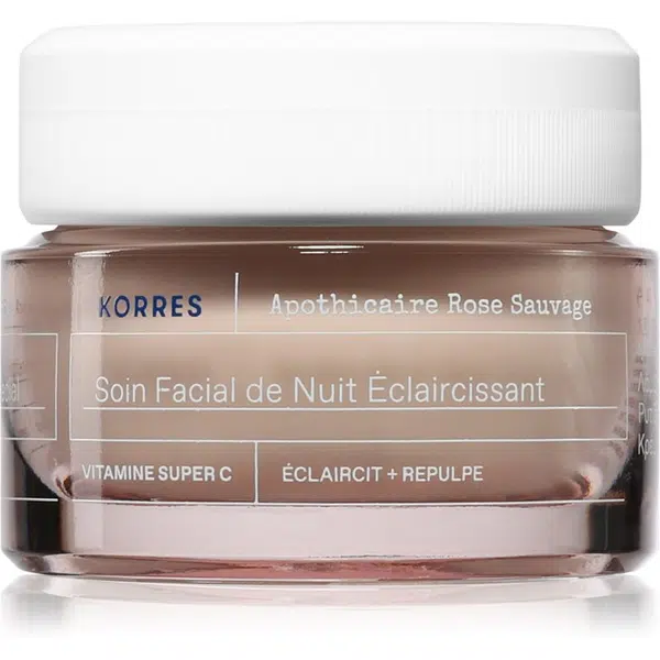 Korres Wild Rose regenerační noční péče 40 ml