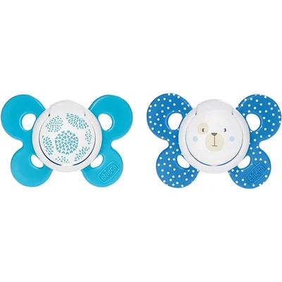 Chicco Physio Comfort 6-16m dudlík Boy-Dots/Bear 2 ks