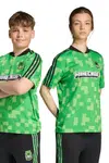 Dětské tričko adidas Originals MINECRAFT zelená barva, KD9839