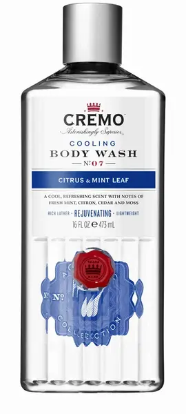 Cremo Citrus & Mint Leaf sprchový gel pro muže 473 ml