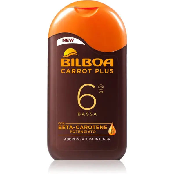 Bilboa Carrot Plus opalovací mléko SPF 6 200 ml