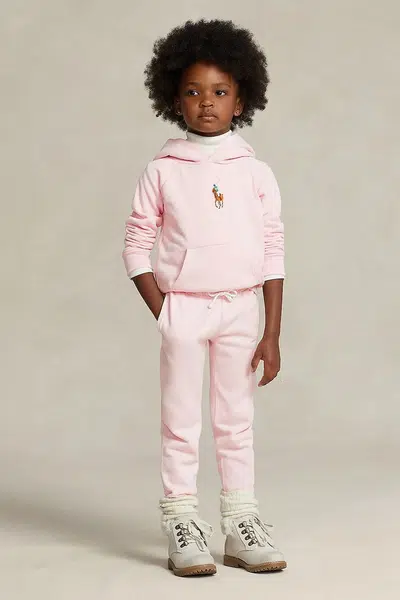 Tepláky Polo Ralph Lauren růžová barva, 312860018020