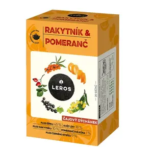 Leros Čajová Chvíľka Rakytník & Pomaranč