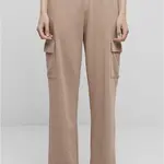 Women's Baggy Light Terry Sweatpants Powder Pink