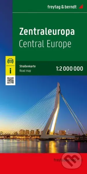 Střední Evropa 1:2 000 000 / cestovní mapa