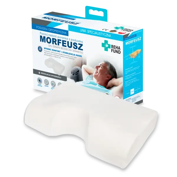 REHAFUND 665 Morfeusz ortopedický vankúš pri terapii spánkového apnoe