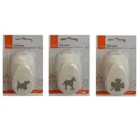 Dekoračný dierovač stredný 2,54 cm Koník, psík, štvorlístok-MOVEO