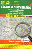 Česko a Slovensko 1:150 000  1:4 000 000 (Autoatlas)