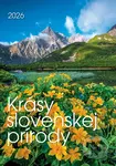 Nástenný kalendár Krásy Slovenskej prírody 2026 (slovenské menné kalendárium)
