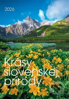 Nástenný kalendár Krásy Slovenskej prírody 2026 (slovenské menné kalendárium)