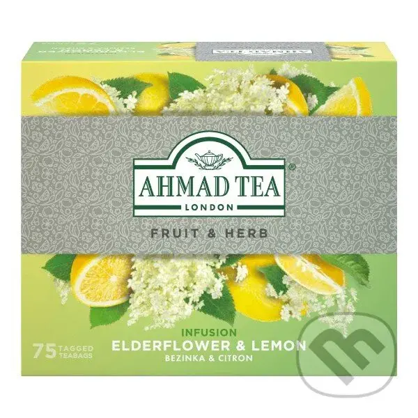 Eldeflower Lemon, ovocno-bylinný aromatizovaný čaj