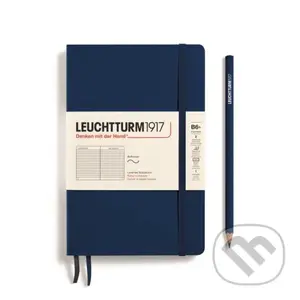 Leuchtturm1917 Zápisník Navy Softcover B6+ linkovaný