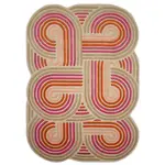 Flair Rugs VLNĚNÝ KOBEREC, 200/300 cm pink