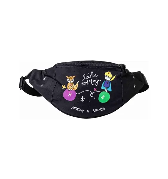 Meatfly ledvinka Taya Little Prince / Black | Černá | Objem 2,5 L