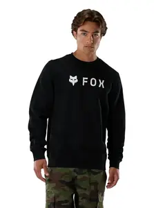 Fox pánská mikina Absolute Fleece Crew Black | Černá | Velikost M