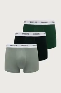 Lacoste  přiléhavé boxerky pánské bavlněné s elastanem 3-pack