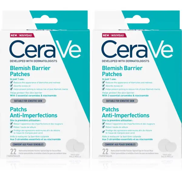 CeraVe Blemish Control Barrier Patches sada proti nedokonalostem aknózní pleti
