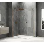 Polysan Globe sprchový kút obdĺžnik 90x80 cm GB1080-3315LPG