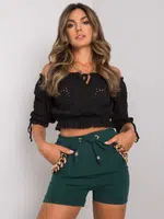Shorts-DHJ-SN-13260.38P-dark green