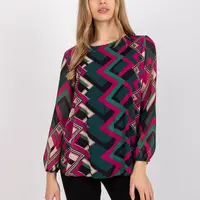 Blouse-DHJ-BZ-8643-2.67P-dark green