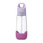 B.BOX Lahev na pití s brčkem sugar plum 600 ml