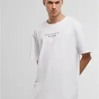 Up to the Sky Oversize Tee bílé