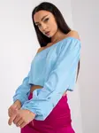 Blouse-DHJ-BZ-6816.57-light blue