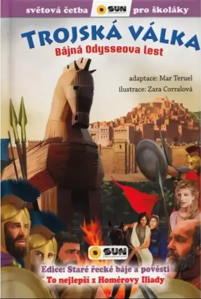 Trojská válka - Bájná Odysseova lest (poškozené) - Teruel Mar