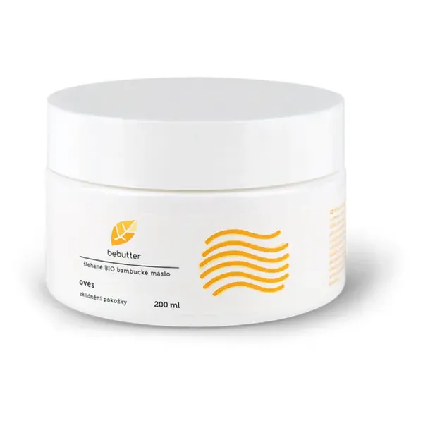 AROMATICA Bebutter Šlehané bambucké máslo oves BIO 200 ml