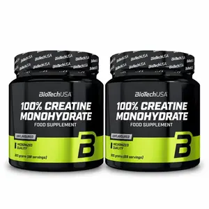 BioTech USA 100% Creatine Monohydrate 2 × 300 g