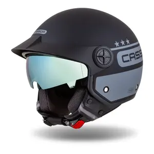 Moto přilba Cassida Handy Plus Chief šedá matná/černá XL (60)