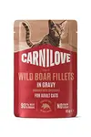 Carnilove Cat Pouch Gravy Wild Boar Chamomile 85g