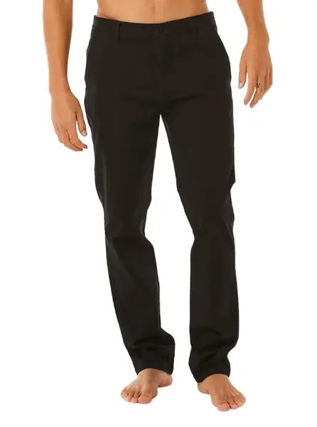 Rip curl pánské kalhoty Classic Surf Chino Black | Černá | Velikost 33