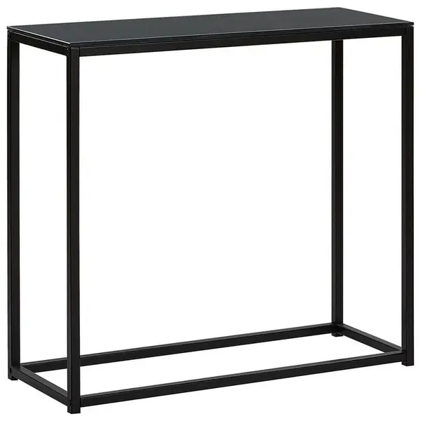 Beliani KONZOLOVÝ STOLEK černý Delano