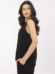 Blouse-D73761M11218A-black