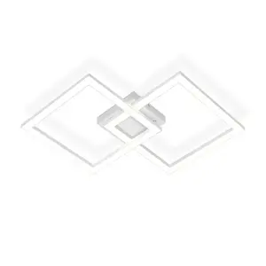 Nettlife LED stropní svítidlo Görlitz 46,1/46,1/5,8 cm