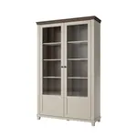 MASSENO VITRÍNA EVANDRO 126/200/42 cm Béžová