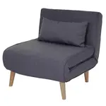 MCW SPACÍ KŘESLO Antracit