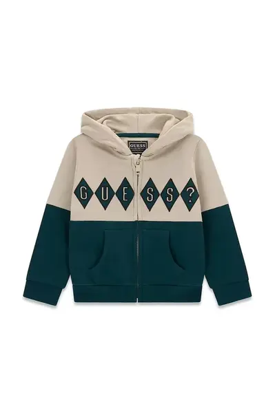 Guess  mikina na zips s kapucňou detská