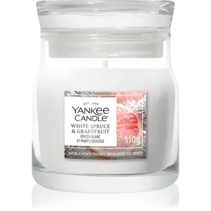 Yankee Candle White Spruce & Grapefruit vonná svíčka Signature 110 g