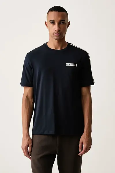EA7 Emporio Armani  tričko pánské bavlněné s elastanem
