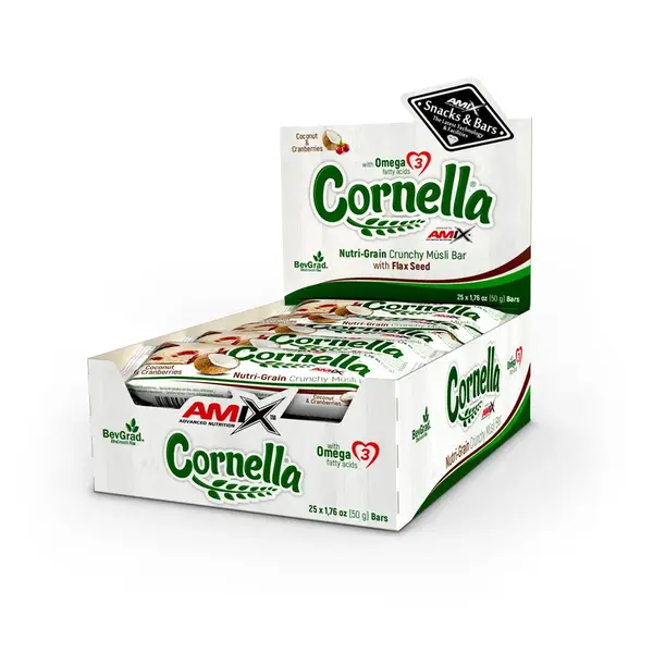 AMIX Cornella bar, Cranberry - Choco, 25x50g